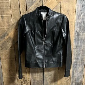 Vegan Leather Jacket by Wrapper